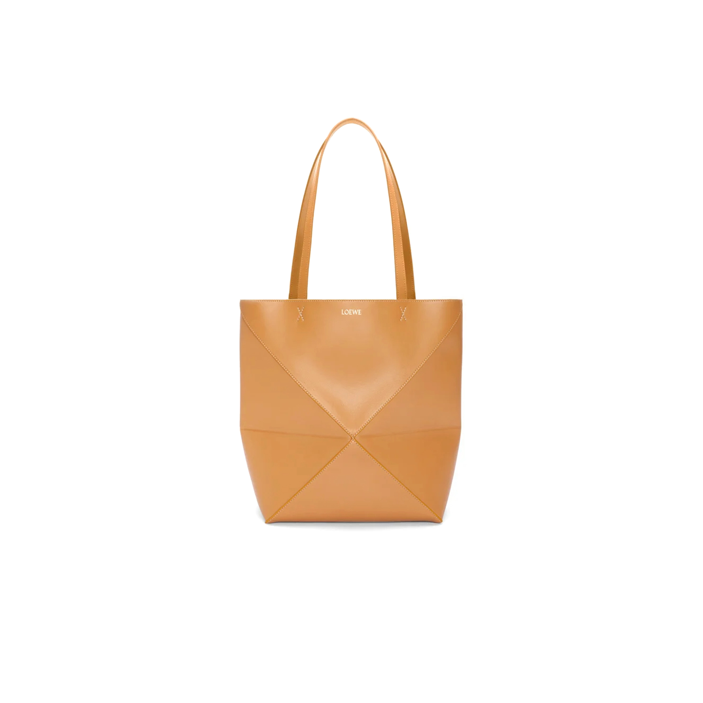 L0ew* medium puzzle fold tote in shiny calfskin a657g50x01 04 (31.5*25.5*14.5cm)